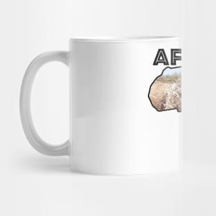 African Wildlife Continent Elephant Splash Mug